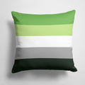 Aronmantic Pride Decorative Throw Pillow 14x14 Indoor Outdoor Accent Cushion, Fabric Cover with Insert for Sofa, Bed, Porch & Living Room