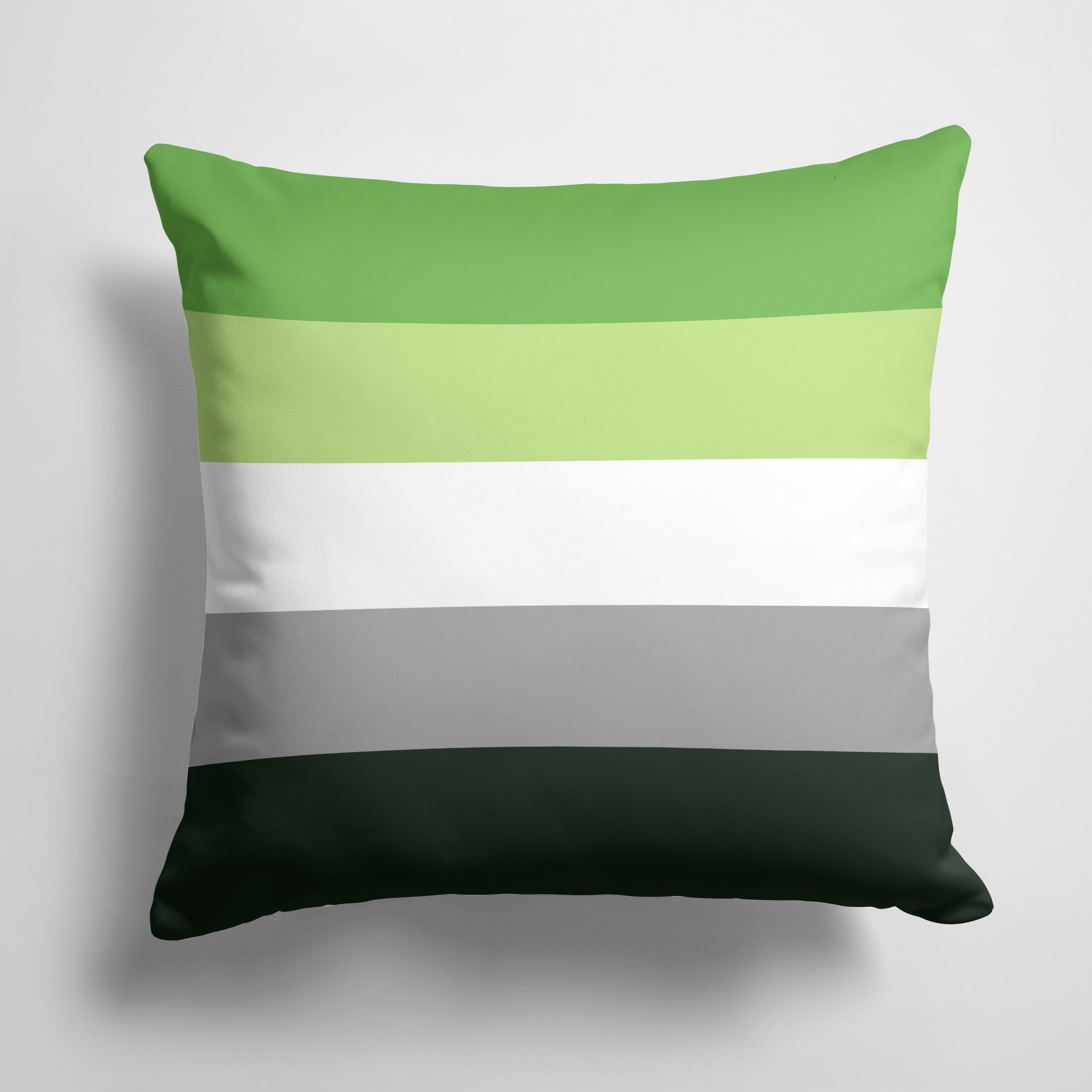 Aronmantic Pride Decorative Throw Pillow 14x14 Indoor Outdoor Accent Cushion, Fabric Cover with Insert for Sofa, Bed, Porch & Living Room