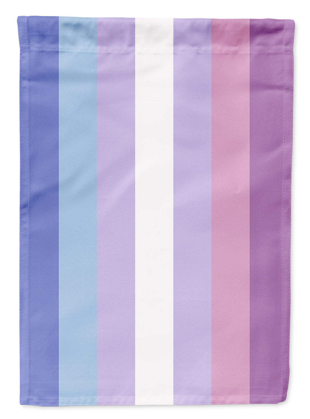 Bigender Pride House Flag 28x40 Porch Sleeve Pole Decorative Outside Yard Banner Artwork Wall Hanging, Polyester