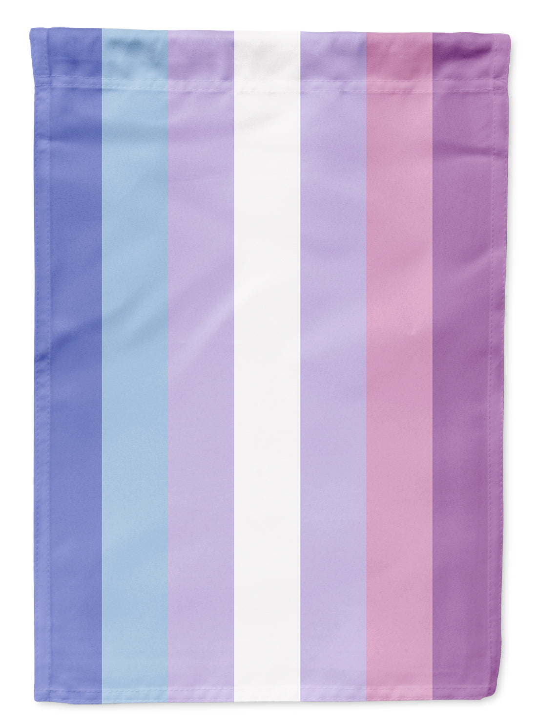 Bigender Pride House Flag 28x40 Porch Sleeve Pole Decorative Outside Yard Banner Artwork Wall Hanging, Polyester