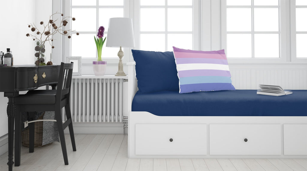 Bigender Pride Standard Pillowcase Lightweight Super Soft Easy Care Decorative Artwork Pillowcase, Standard