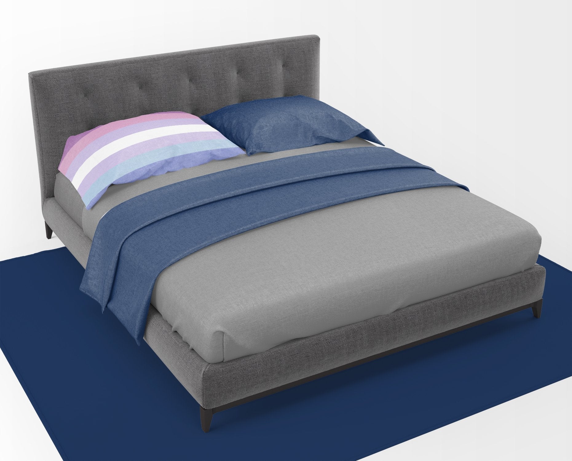 Bigender Pride Standard Pillowcase Lightweight Super Soft Easy Care Decorative Artwork Pillowcase, Standard