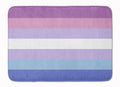 Bigender Pride Memory Foam Kitchen Mat Machine Washable Anti-Fatigue Cushion Comfort Bath or Kitchen Rug