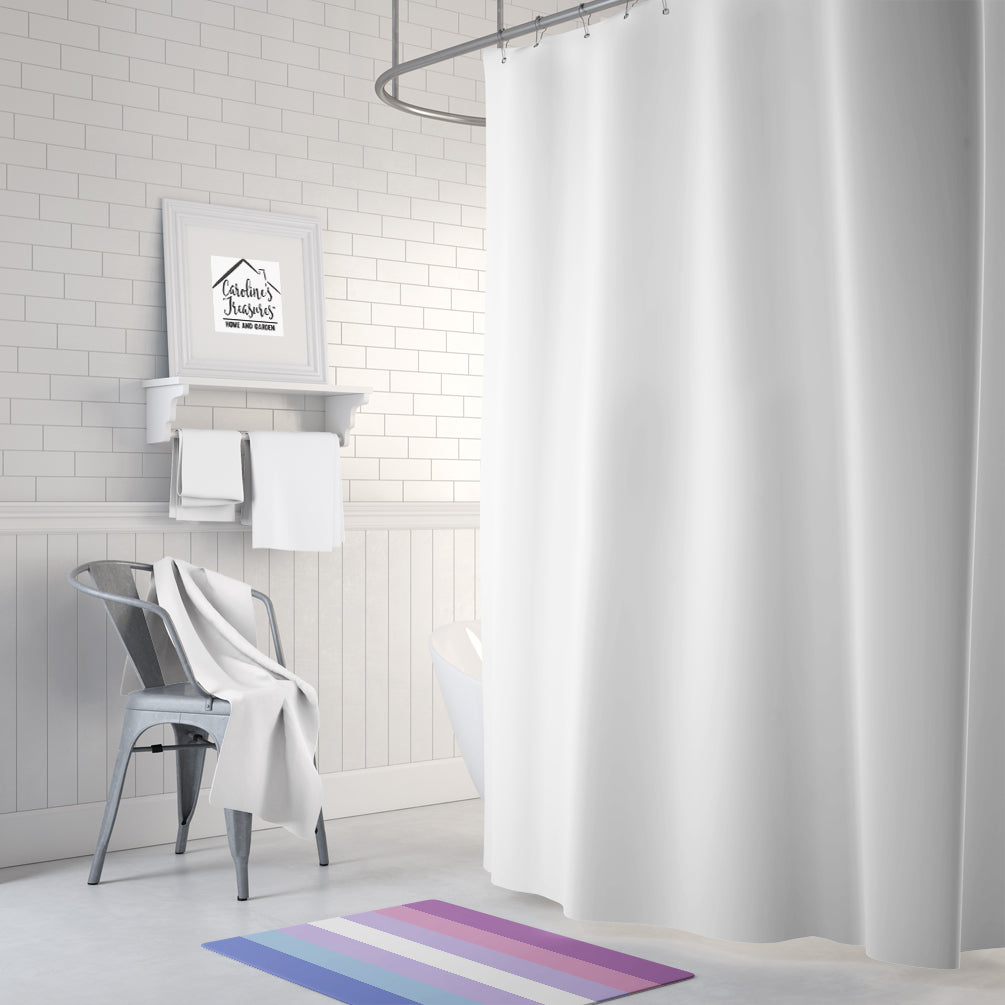 Bigender Pride Memory Foam Kitchen Mat Machine Washable Anti-Fatigue Cushion Comfort Bath or Kitchen Rug