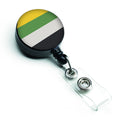 Skiliosexual Pride Retractable Badge Reel for Nurses ID Badge Holder with Clip Retractable Employee Badge Holder, Belt Clip