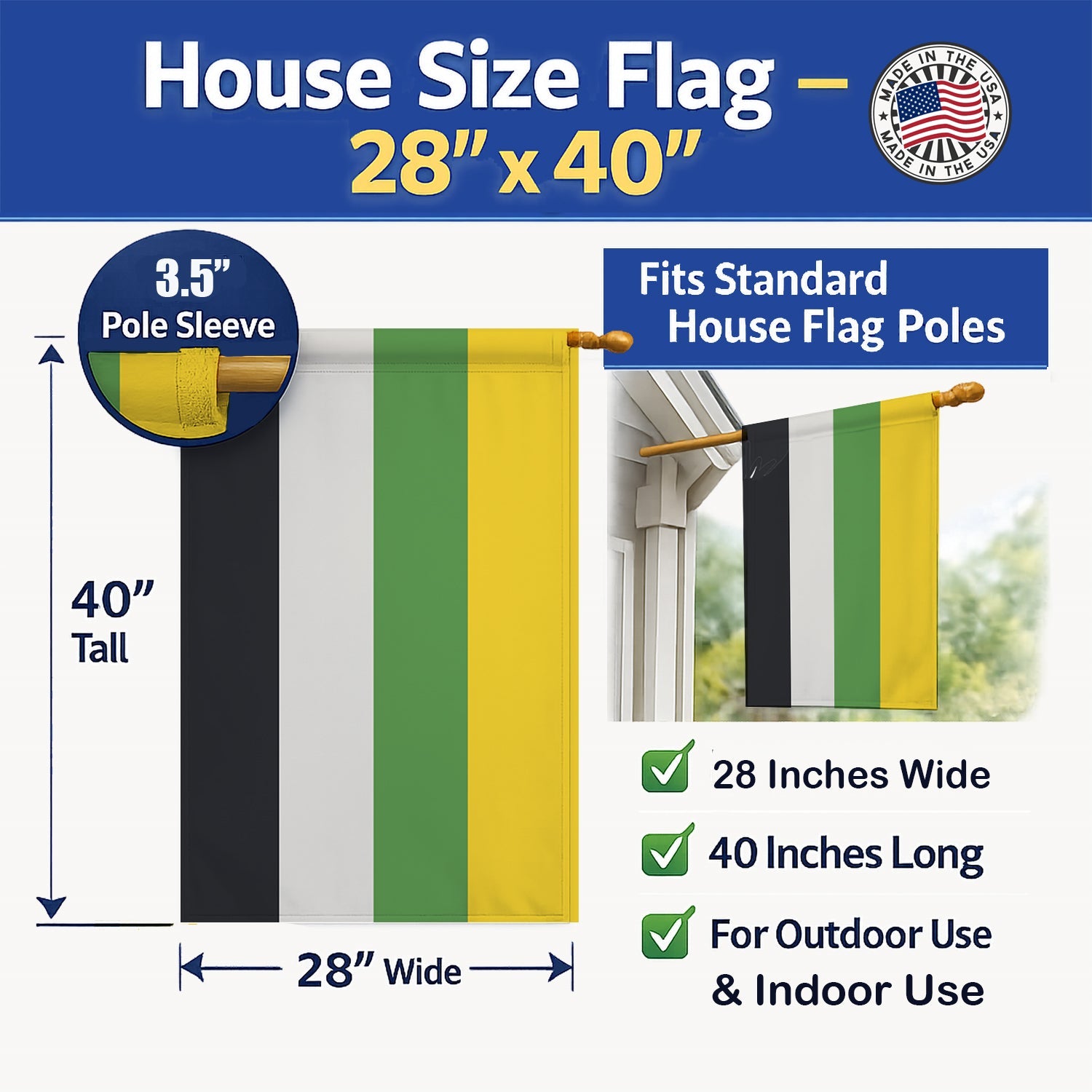 Skiliosexual Pride House Flag 28x40 Porch Sleeve Pole Decorative Outside Yard Banner Artwork Wall Hanging, Polyester