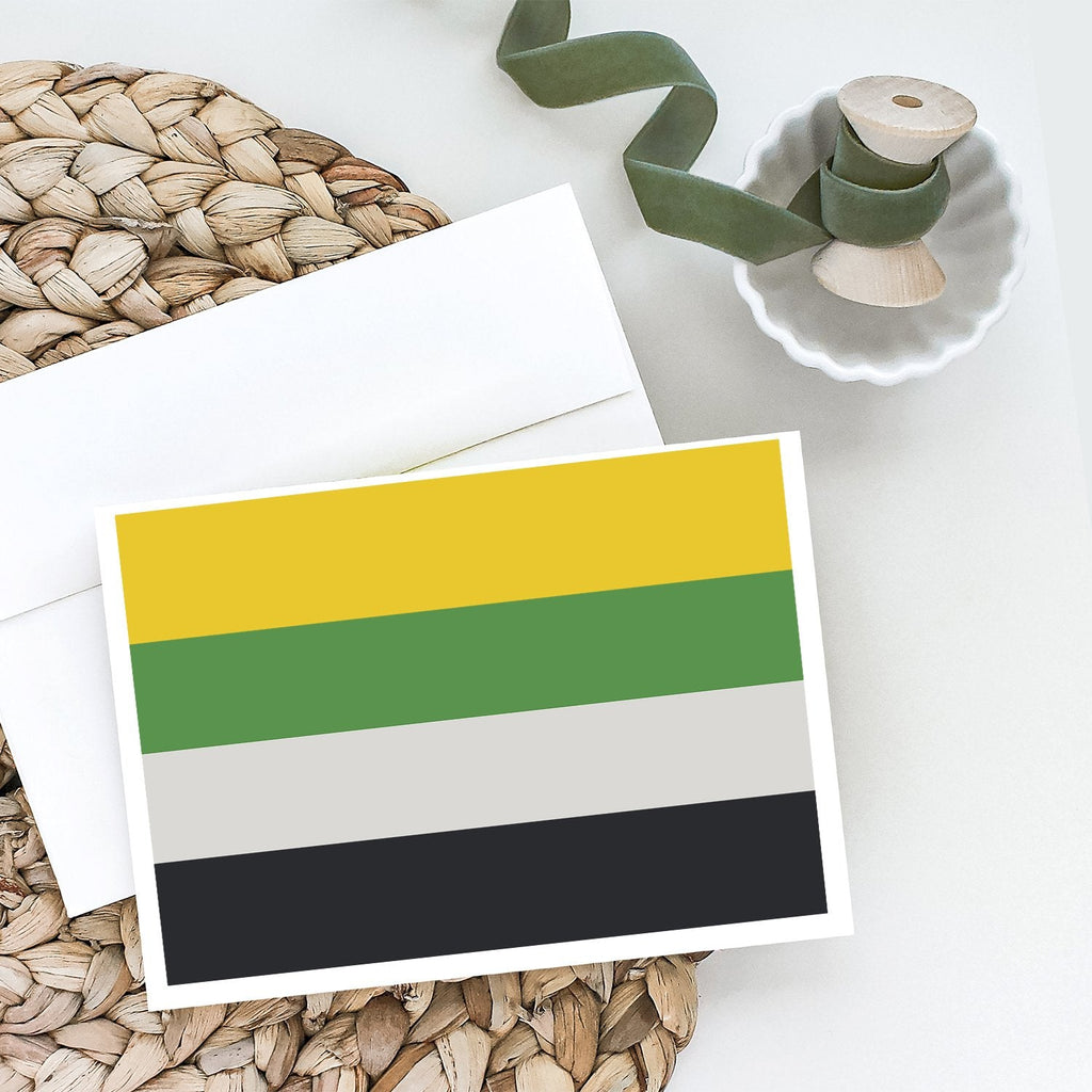 Skiliosexual Pride Greeting Cards Pack of 8 Blank Cards with Envelopes Whimsical A7 Size 5x7