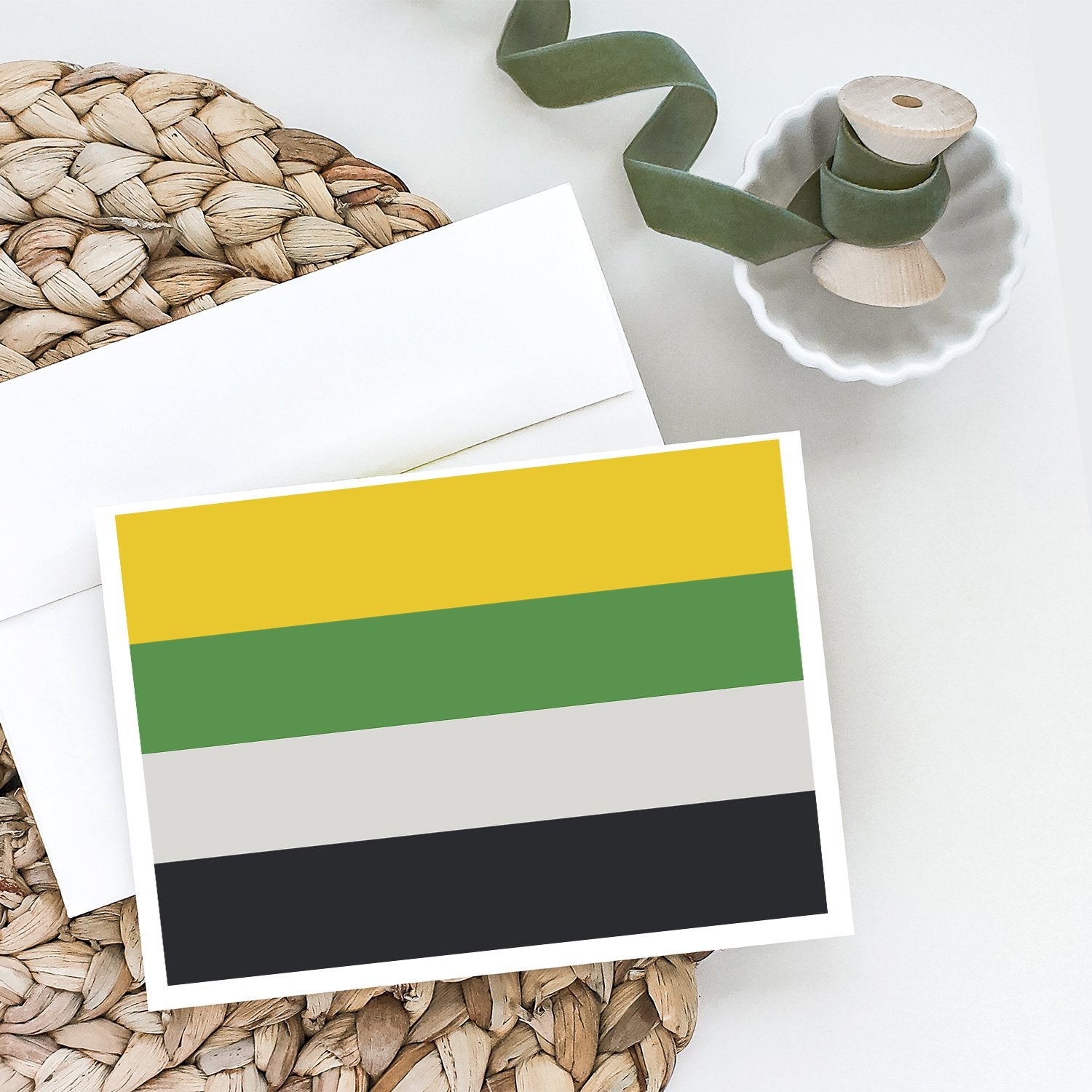 Skiliosexual Pride Greeting Cards Pack of 8 Blank Cards with Envelopes Whimsical A7 Size 5x7