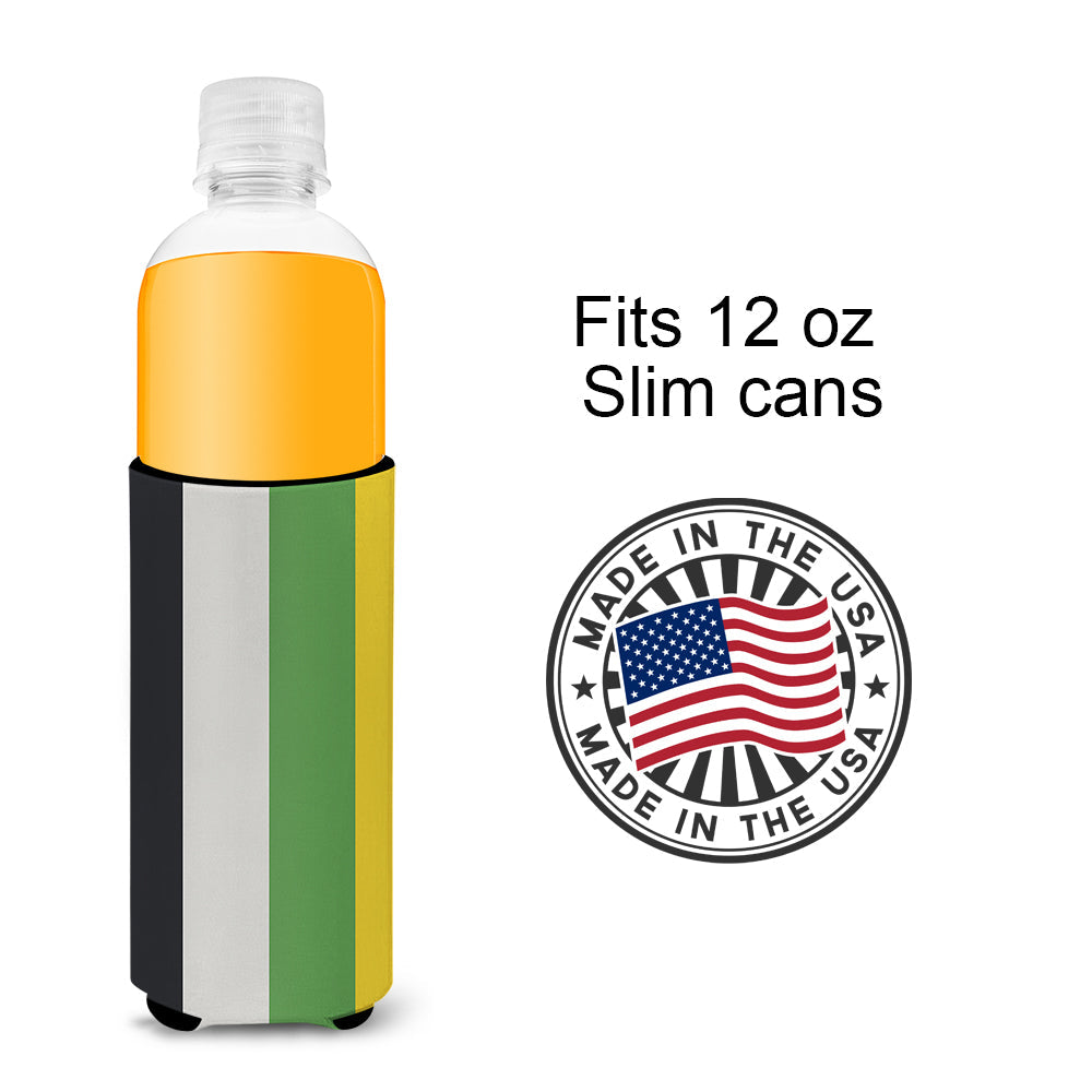 Skiliosexual Pride Slim Can Hugger , Insulated Foam Hugger for 12 oz Slim Cans, Beer Bottles & Water Bottles, Printed in USA