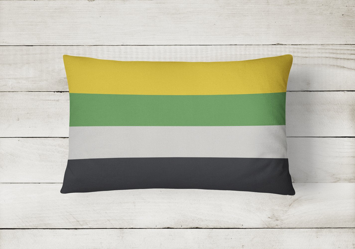 Skiliosexual Pride Decorative Throw Pillow 12x16 Indoor Outdoor Accent Cushion, Fabric Cover with Insert for Sofa, Bed, Porch & Living Room