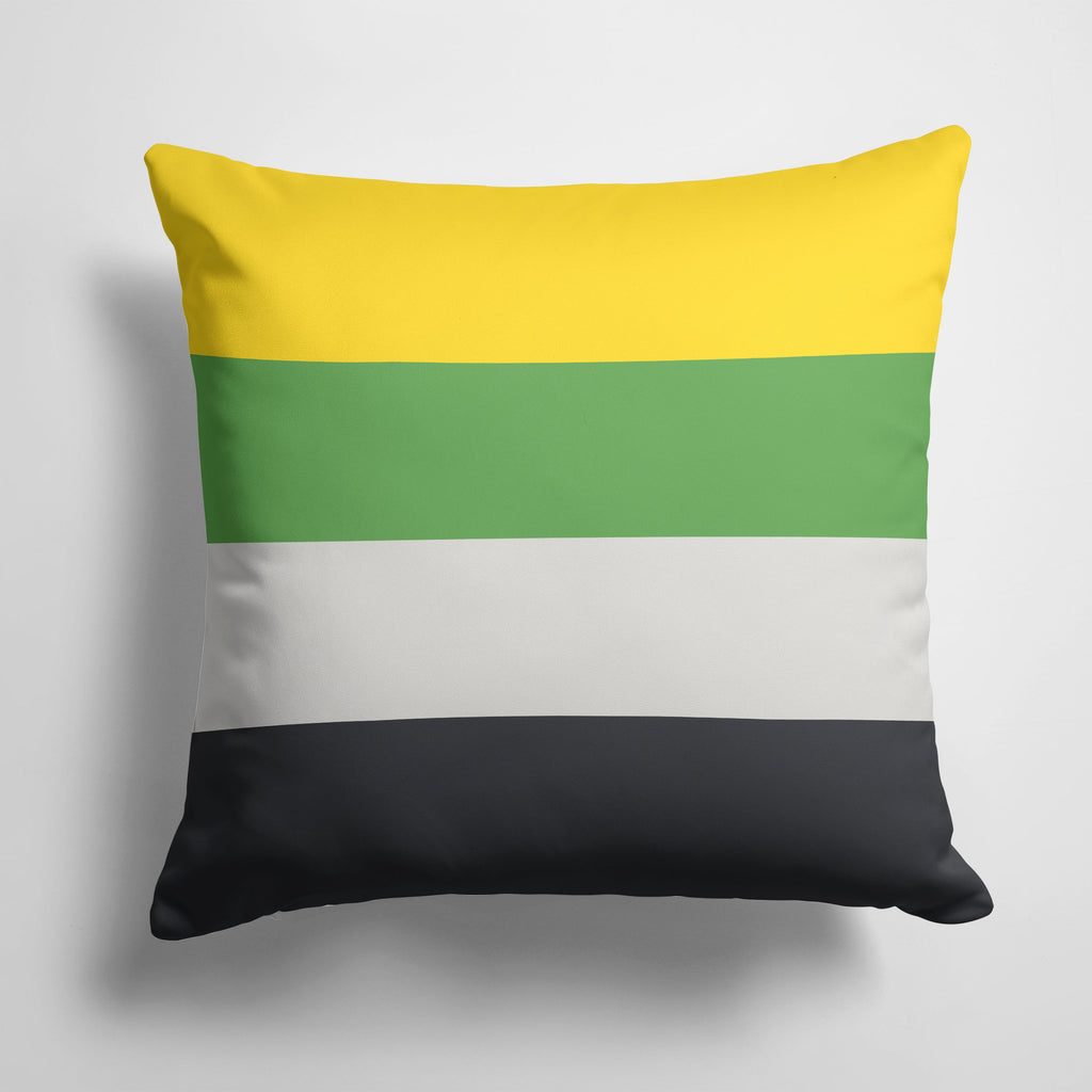 Skiliosexual Pride Decorative Throw Pillow 14x14 Indoor Outdoor Accent Cushion, Fabric Cover with Insert for Sofa, Bed, Porch & Living Room