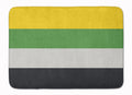 Skiliosexual Pride Memory Foam Kitchen Mat Machine Washable Anti-Fatigue Cushion Comfort Bath or Kitchen Rug