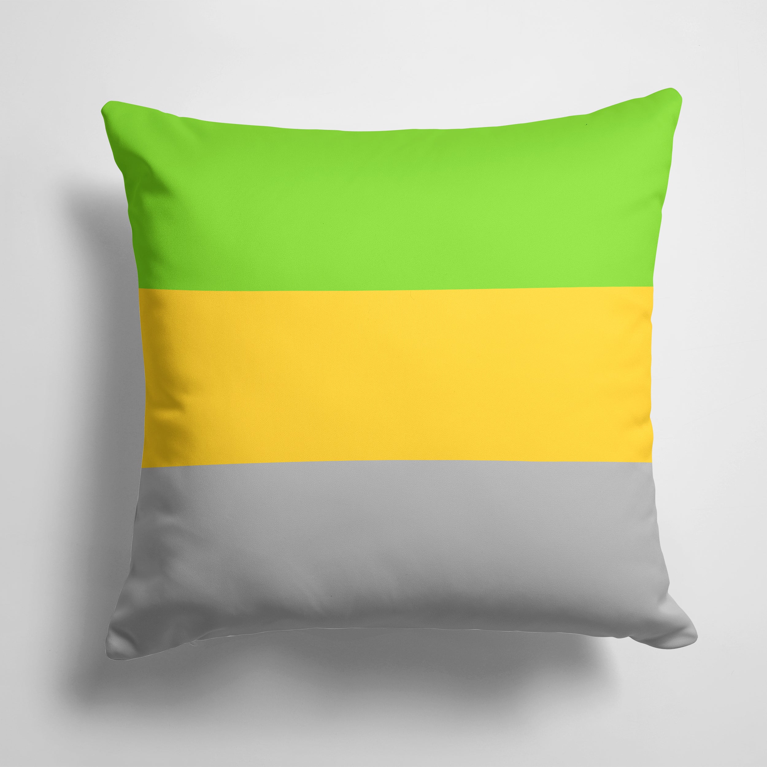 Lithromantic Pride Decorative Throw Pillow 14x14 Indoor Outdoor Accent Cushion, Fabric Cover with Insert for Sofa, Bed, Porch & Living Room