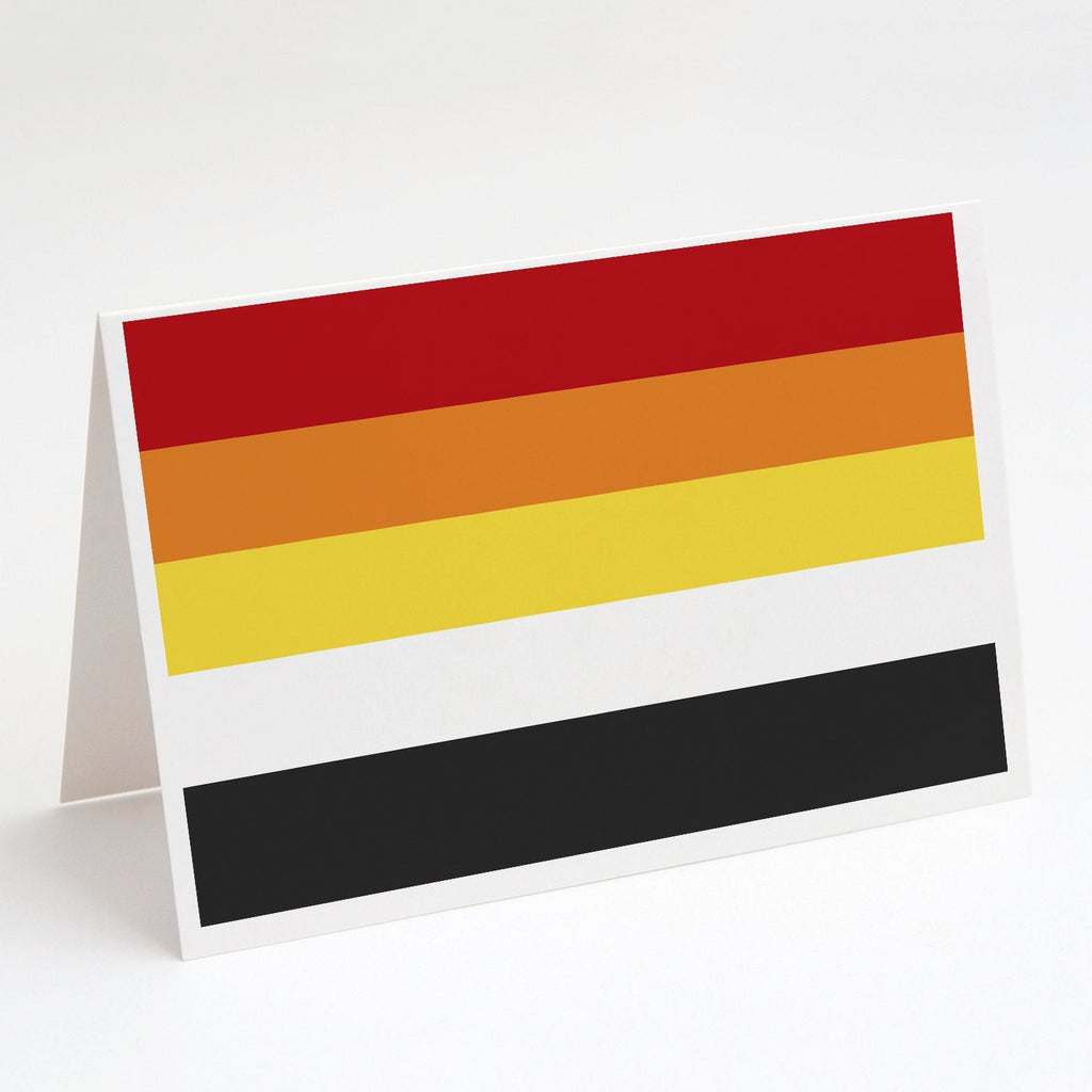 Lithsexual Pride Greeting Cards Pack of 8 Blank Cards with Envelopes Whimsical A7 Size 5x7