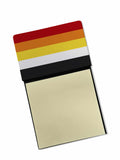 Lithsexual Pride Watercolor Sticky Note Holder Refillable Dispenser Desk Accessory 3x3 Pad Gift