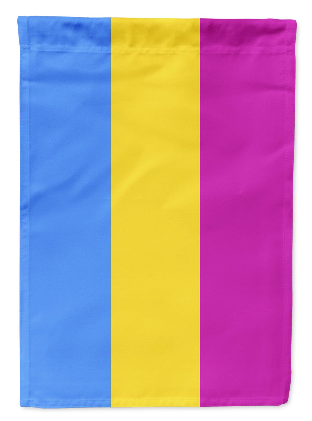 Pansexual Pride House Flag 28x40 Porch Sleeve Pole Decorative Outside Yard Banner Artwork Wall Hanging, Polyester