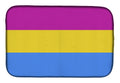 Pansexual Pride Dish Drying Mat Absorbent Dish Drying Mat Pad for Kitchen Counter Dish Drainer Mat for Countertop, 14 x 21", Multicolor
