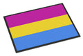 Pansexual Pride Doormat Indoor Outdoor 18H X 27W Front Door Mat Rugs for Entryway, Non Slip Washable