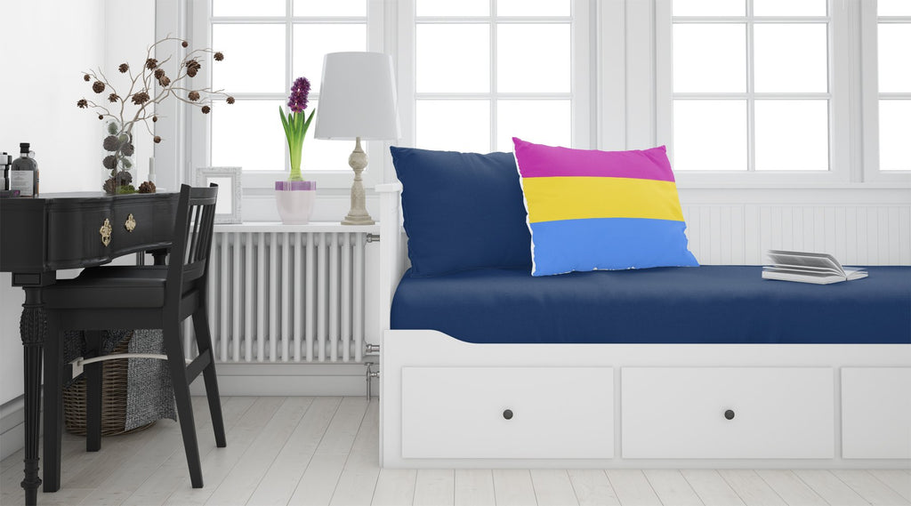 Pansexual Pride Standard Pillowcase Lightweight Super Soft Easy Care Decorative Artwork Pillowcase, Standard