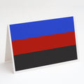Polyamorous Pride Greeting Cards Pack of 8 Blank Cards with Envelopes Whimsical A7 Size 5x7