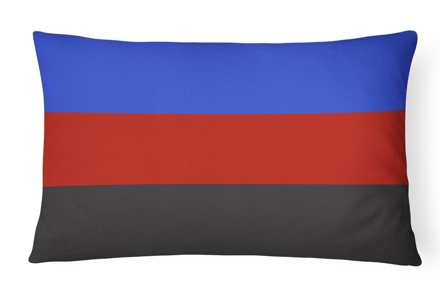 Polyamorous Pride Decorative Throw Pillow 12x16 Indoor Outdoor Accent Cushion, Fabric Cover with Insert for Sofa, Bed, Porch & Living Room