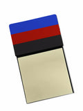 Polyamorous Pride Watercolor Sticky Note Holder Refillable Dispenser Desk Accessory 3x3 Pad Gift