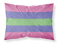 Trigender Pride Standard Pillowcase Lightweight Super Soft Easy Care Decorative Artwork Pillowcase, Standard