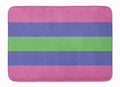 Trigender Pride Memory Foam Kitchen Mat Machine Washable Anti-Fatigue Cushion Comfort Bath or Kitchen Rug