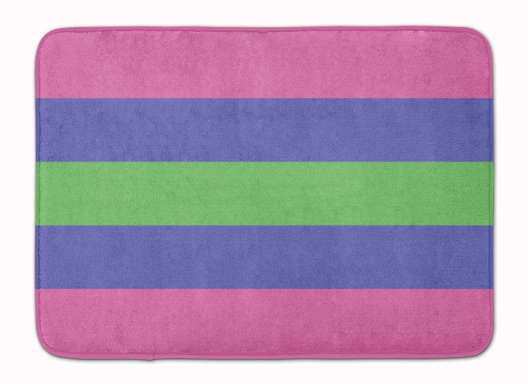 Trigender Pride Memory Foam Kitchen Mat Machine Washable Anti-Fatigue Cushion Comfort Bath or Kitchen Rug