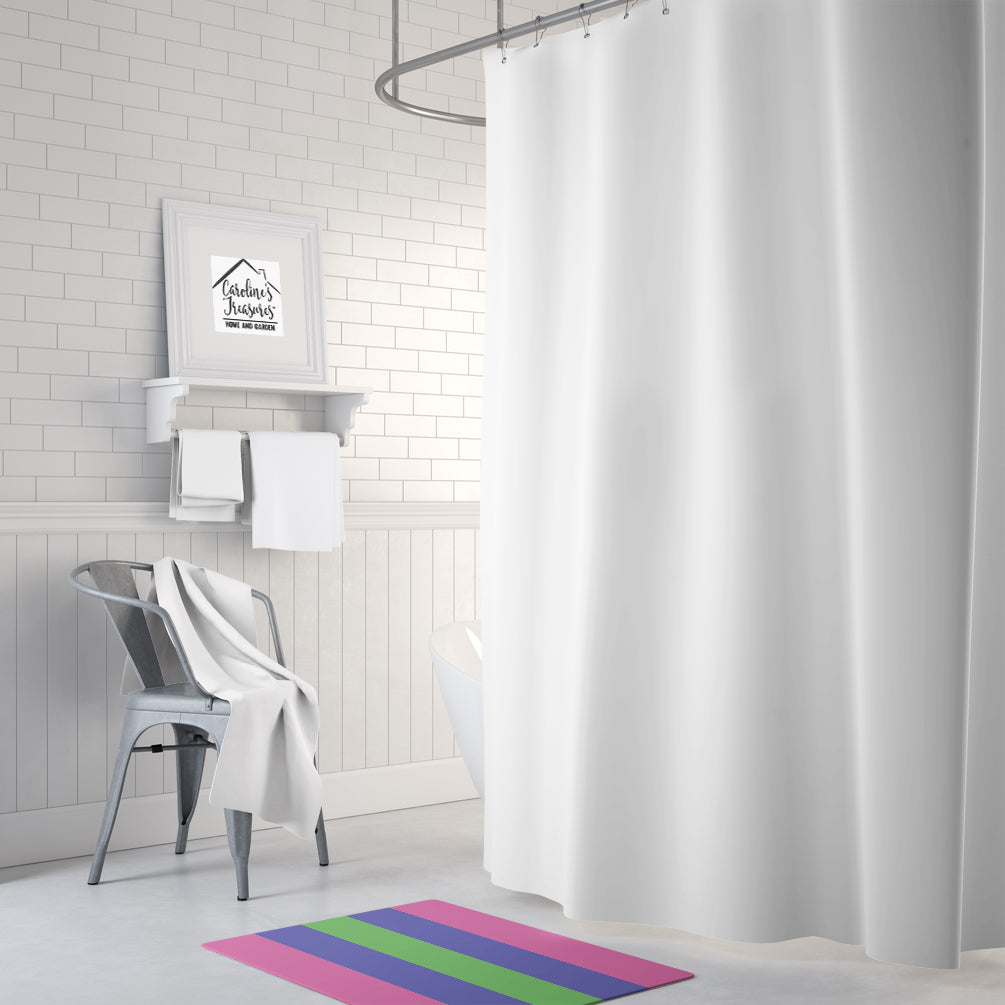 Trigender Pride Memory Foam Kitchen Mat Machine Washable Anti-Fatigue Cushion Comfort Bath or Kitchen Rug