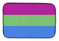 Polisexual Pride Dish Drying Mat Absorbent Dish Drying Mat Pad for Kitchen Counter Dish Drainer Mat for Countertop, 14 x 21", Multicolor