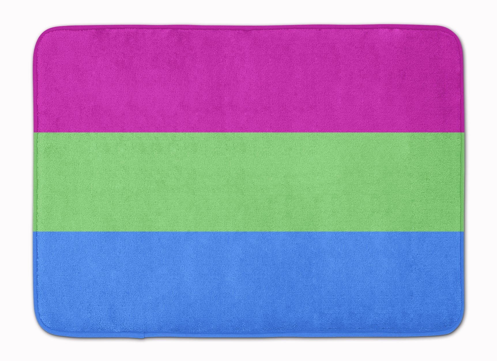 Polisexual Pride Memory Foam Kitchen Mat Machine Washable Anti-Fatigue Cushion Comfort Bath or Kitchen Rug