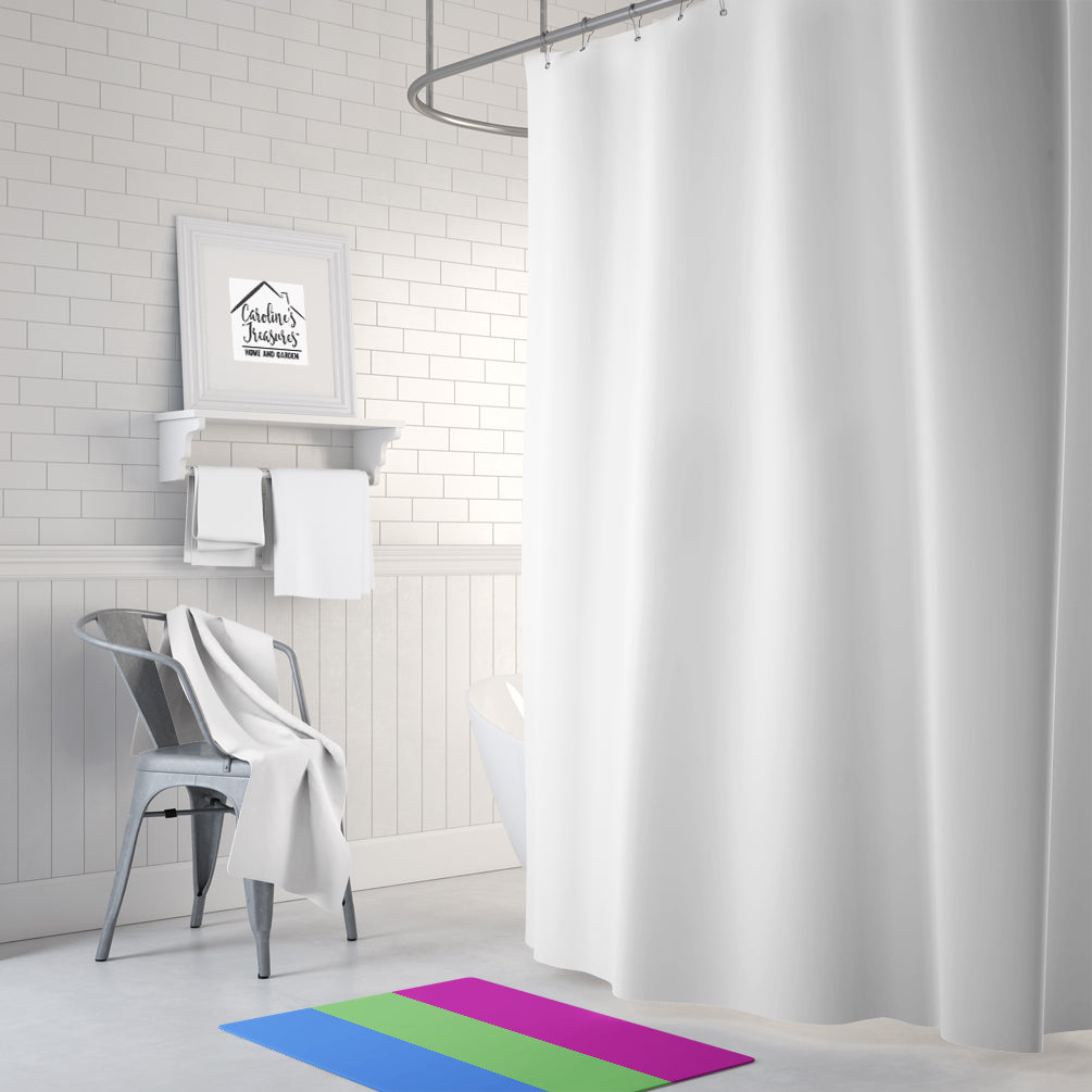 Polisexual Pride Memory Foam Kitchen Mat Machine Washable Anti-Fatigue Cushion Comfort Bath or Kitchen Rug