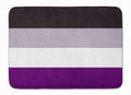 Asexual Pride Memory Foam Kitchen Mat Machine Washable Anti-Fatigue Cushion Comfort Bath or Kitchen Rug