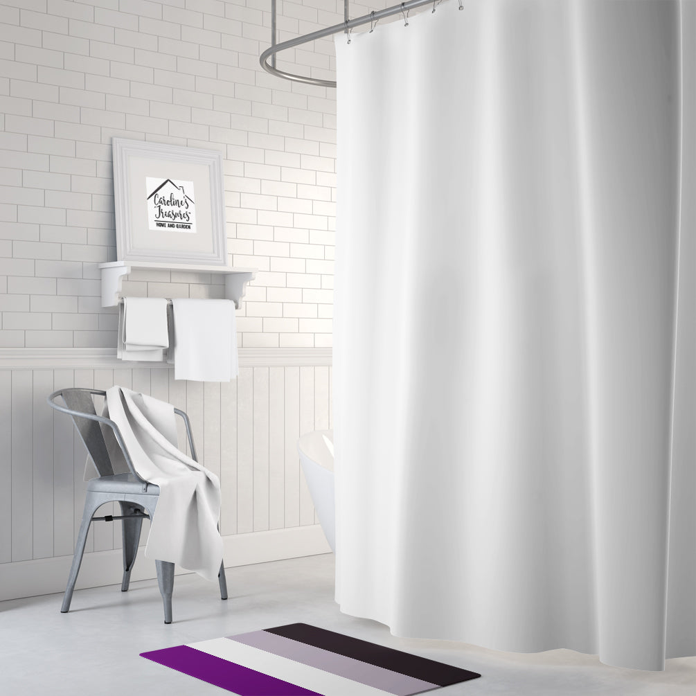 Asexual Pride Memory Foam Kitchen Mat Machine Washable Anti-Fatigue Cushion Comfort Bath or Kitchen Rug