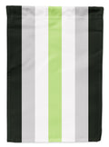 Agender Pride House Flag 28x40 Porch Sleeve Pole Decorative Outside Yard Banner Artwork Wall Hanging, Polyester