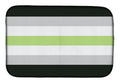 Agender Pride Dish Drying Mat Absorbent Dish Drying Mat Pad for Kitchen Counter Dish Drainer Mat for Countertop, 14 x 21", Multicolor