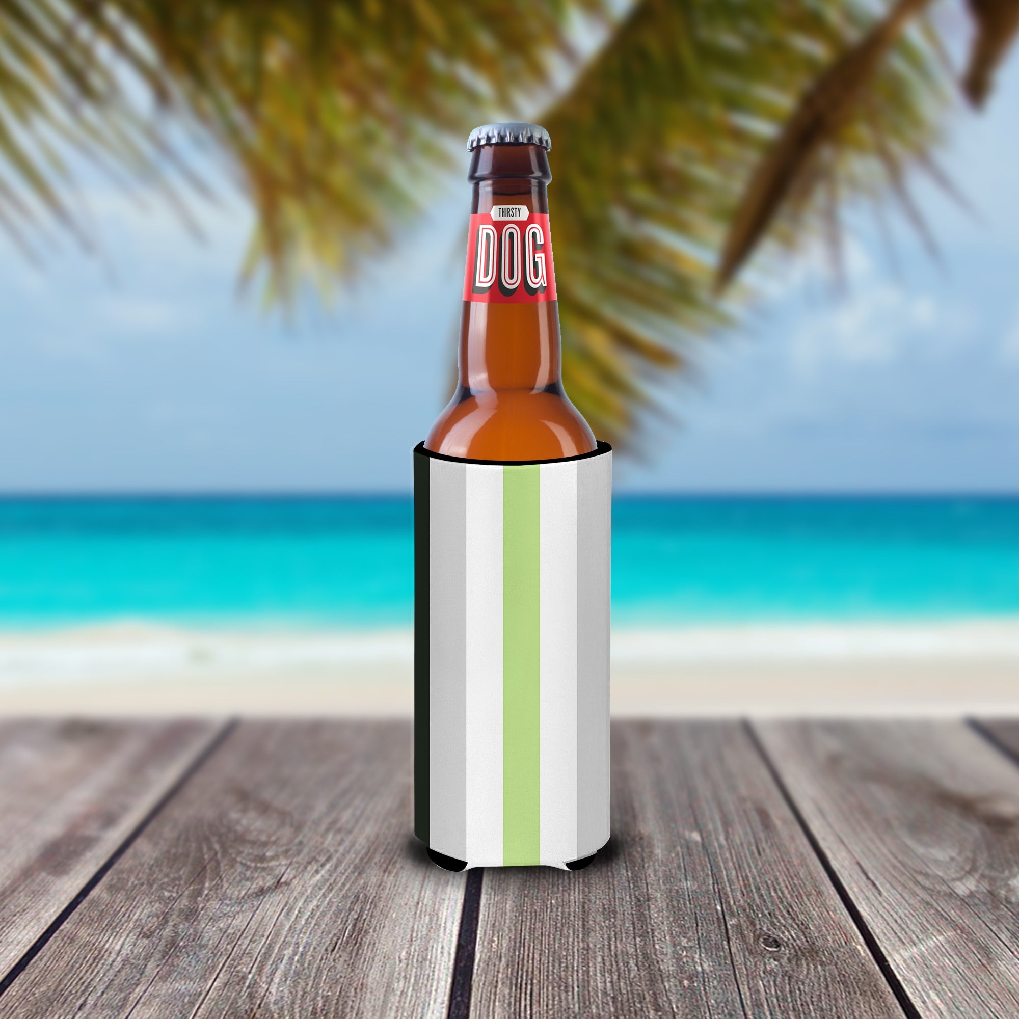 Agender Pride Slim Can Hugger , Insulated Foam Hugger for 12 oz Slim Cans, Beer Bottles & Water Bottles, Printed in USA