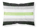 Agender Pride Standard Pillowcase Lightweight Super Soft Easy Care Decorative Artwork Pillowcase, Standard