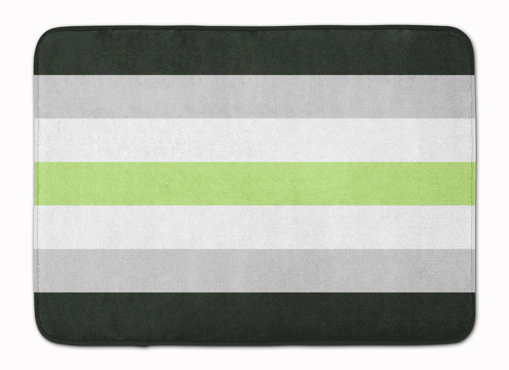 Agender Pride Memory Foam Kitchen Mat Machine Washable Anti-Fatigue Cushion Comfort Bath or Kitchen Rug