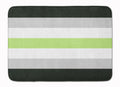 Agender Pride Memory Foam Kitchen Mat Machine Washable Anti-Fatigue Cushion Comfort Bath or Kitchen Rug