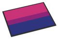 Bisexual Pride Doormat Indoor Outdoor 18H X 27W Front Door Mat Rugs for Entryway, Non Slip Washable