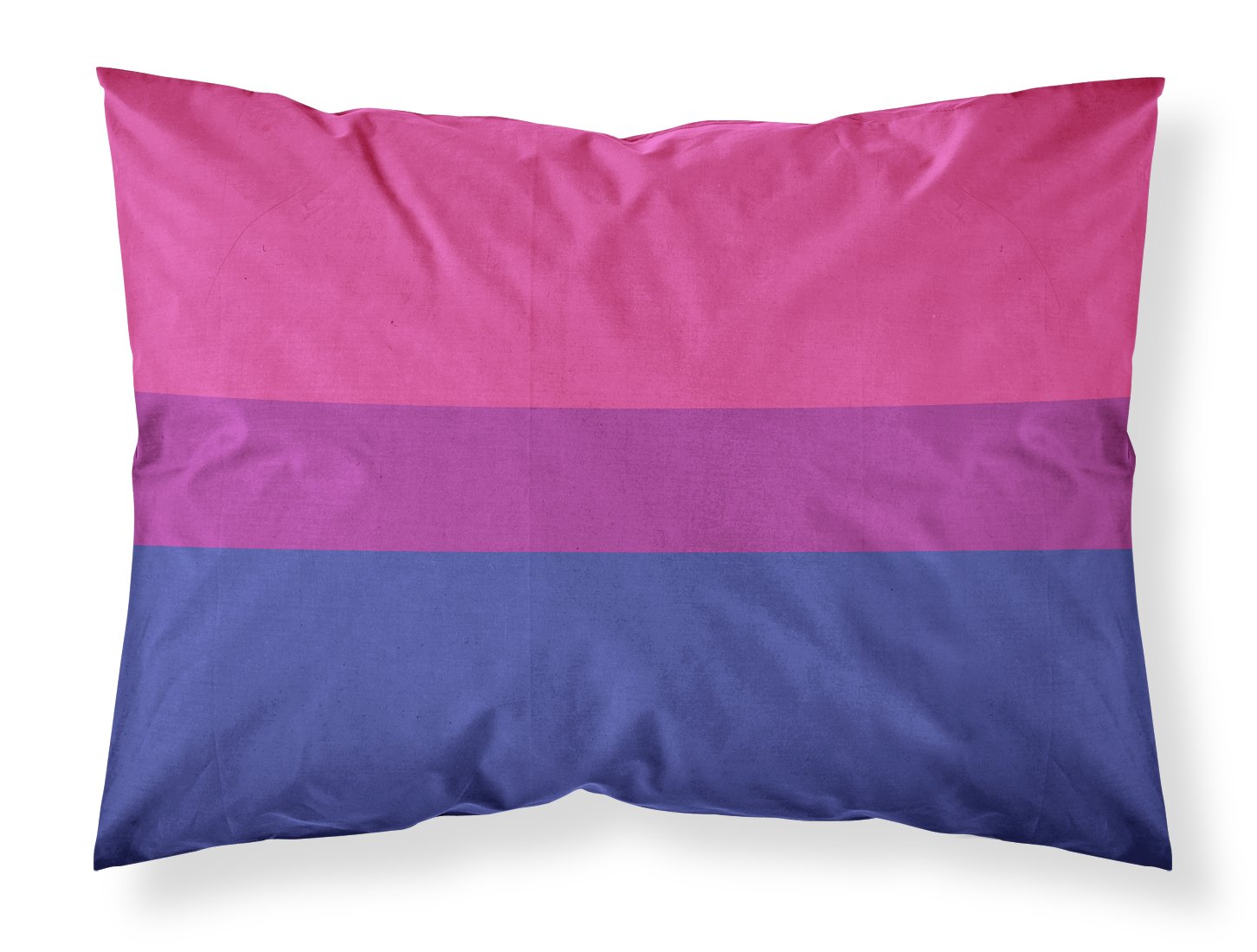 Bisexual Pride Standard Pillowcase Lightweight Super Soft Easy Care Decorative Artwork Pillowcase, Standard