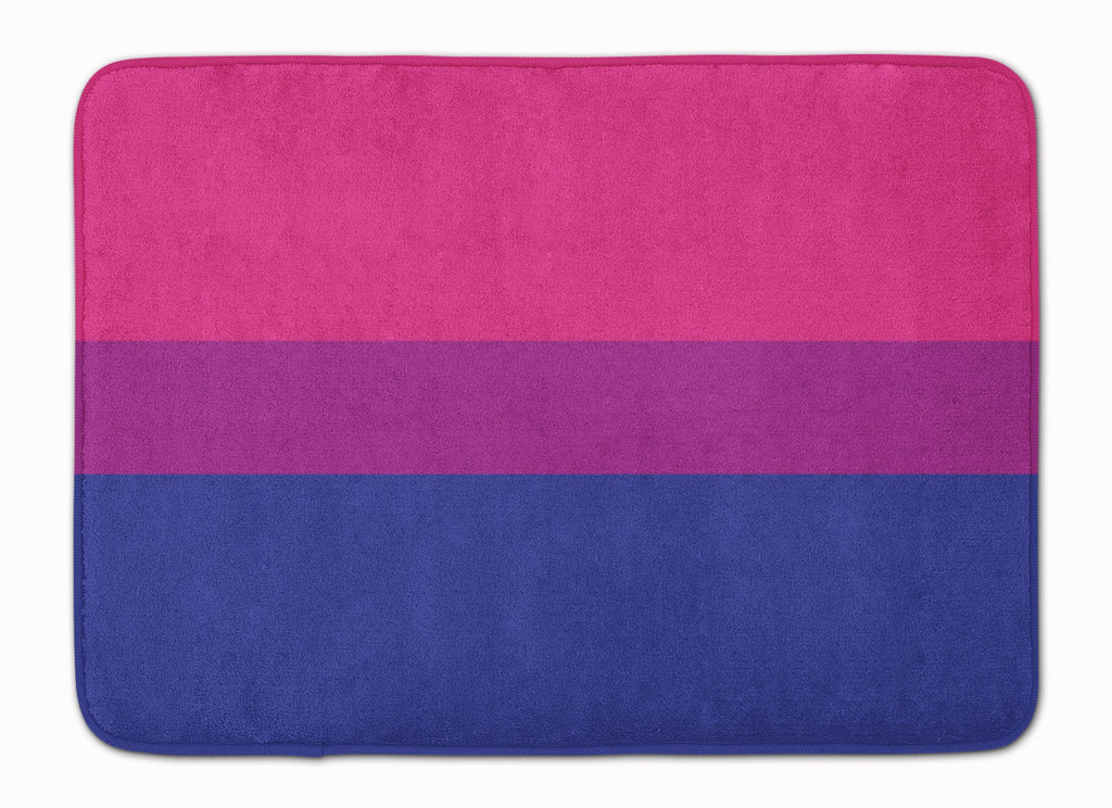 Bisexual Pride Memory Foam Kitchen Mat Machine Washable Anti-Fatigue Cushion Comfort Bath or Kitchen Rug