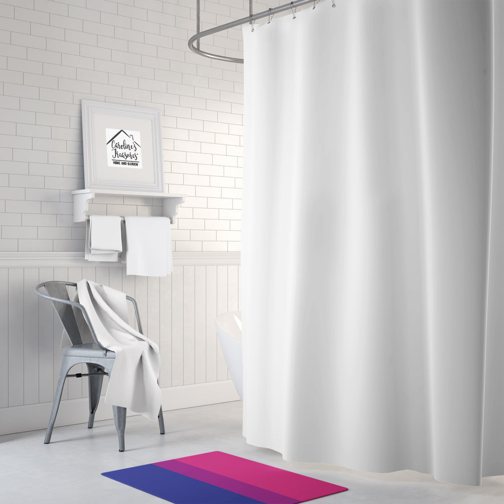 Bisexual Pride Memory Foam Kitchen Mat Machine Washable Anti-Fatigue Cushion Comfort Bath or Kitchen Rug