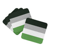 Androphilia Pride Foam Coasters Set of 4 Cup Coasters for Indoor Outdoor, Tabletop Protection, Anti Slip, Mouse pad Material