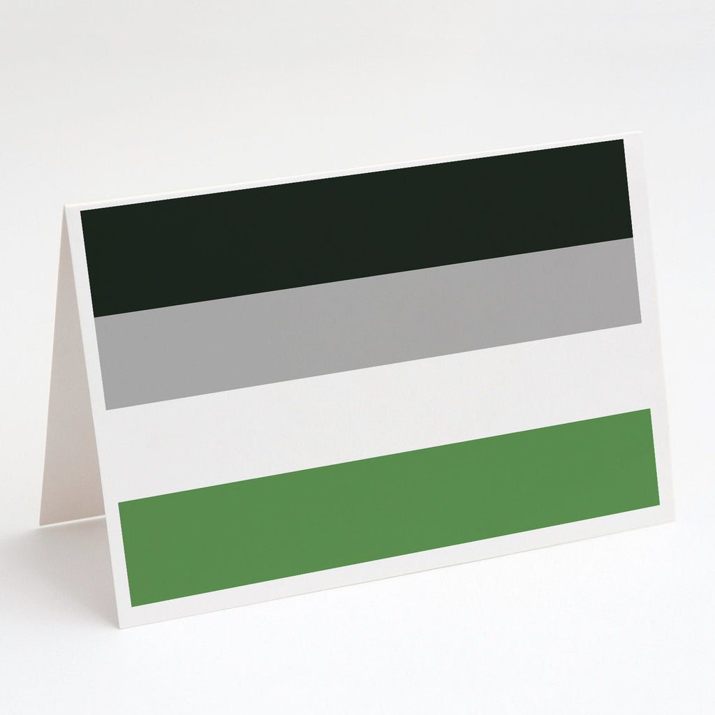 Androphilia Pride Greeting Cards Pack of 8 Blank Cards with Envelopes Whimsical A7 Size 5x7