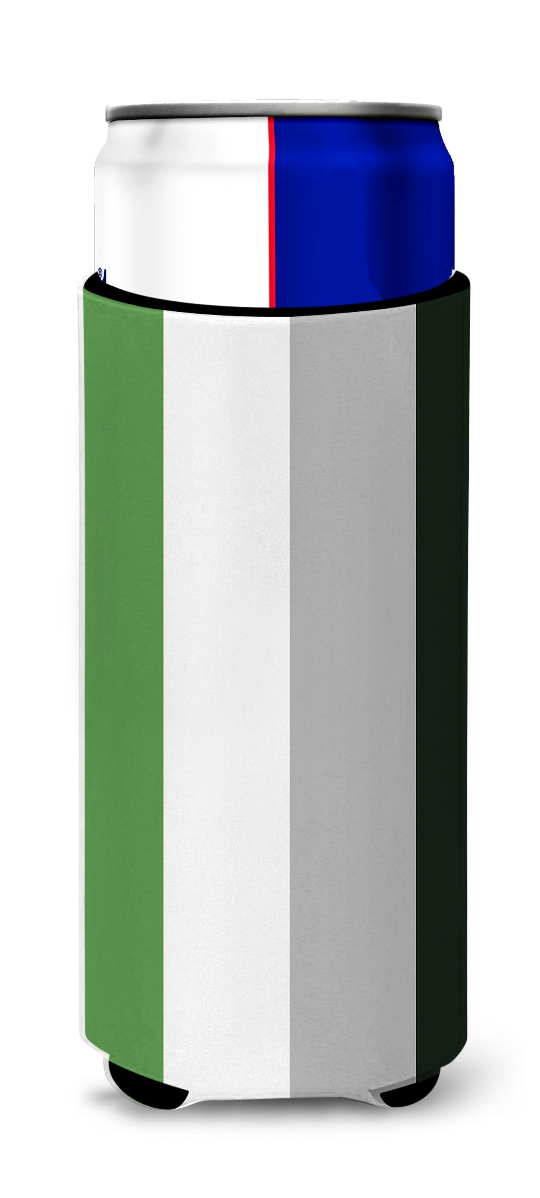 Androphilia Pride Slim Can Hugger , Insulated Foam Hugger for 12 oz Slim Cans, Beer Bottles & Water Bottles, Printed in USA
