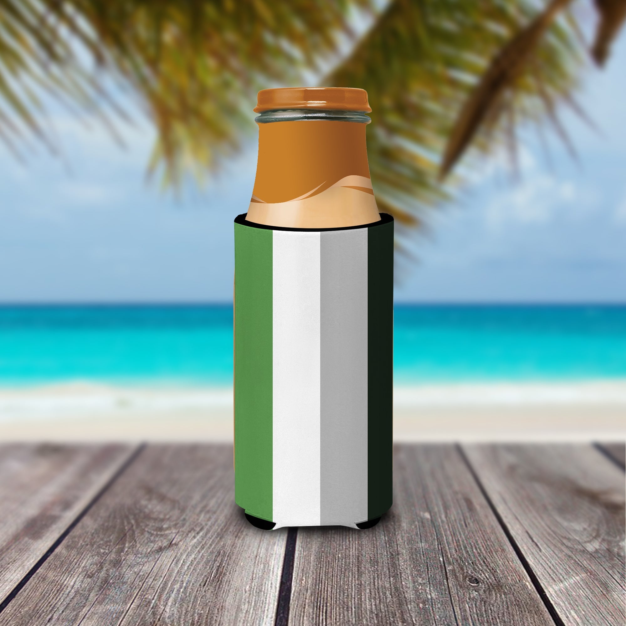 Androphilia Pride Slim Can Hugger , Insulated Foam Hugger for 12 oz Slim Cans, Beer Bottles & Water Bottles, Printed in USA