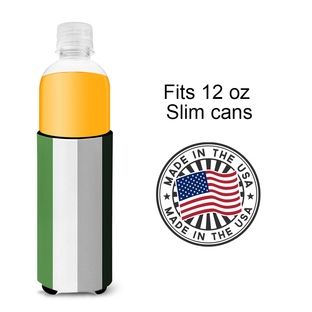 Androphilia Pride Slim Can Hugger , Insulated Foam Hugger for 12 oz Slim Cans, Beer Bottles & Water Bottles, Printed in USA